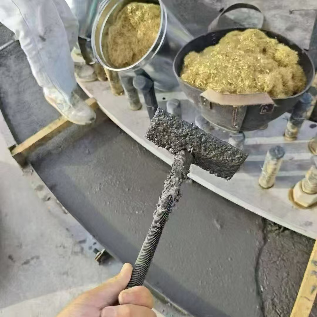 汉阴C120钢纤维高强无收灌浆料 轧机压缩机汽轮机发电机锻压设备底座灌浆材料